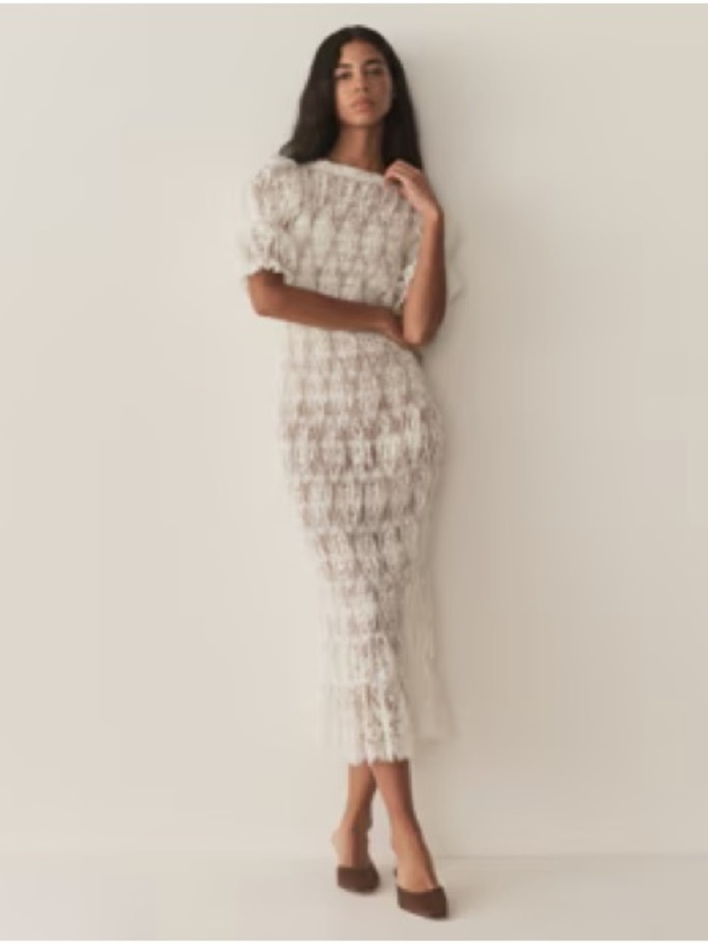 NWT Doen RAQUELLA DRESS -- SALT LACE
